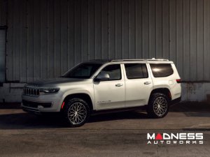 Jeep Wagoneer Custom Wheels - HF6-3 by Vossen - Brushed Gloss Black